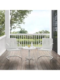 Crosley Bates 3-piece Outdoor Dining Chair Set 17 Crosley Bates 3-piece Outdoor Dining Chair Set -Garden Supplies Sales 8611583 wt 23v