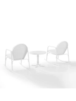Crosley Griffith 3-piece Outdoor Rocking Chair Set -Garden Supplies Sales 8611588 wt 40v