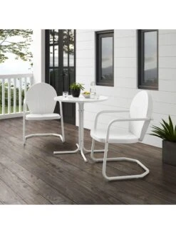 Crosley Griffith 3-piece Outdoor Bistro Set -Garden Supplies Sales 8611589 wt 32v