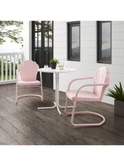 Crosley Tulip 3-piece Outdoor Bistro Set -Garden Supplies Sales 8611591 pi 17v