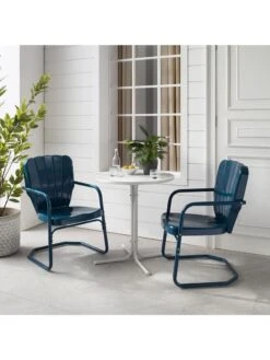 Crosley Ridgeland 3-piece Outdoor Bistro Set 24 Crosley Ridgeland 3-piece Outdoor Bistro Set -Garden Supplies Sales 8611594 ny 01v