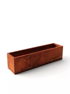 Veradek Metallic Series Corten Steel Window Box Planter, 36" -Garden Supplies Sales 8611609 05V tif