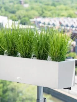 Veradek Metallic Series Railing Planters -Garden Supplies Sales 8611610 22v veradek metallic series railing planter