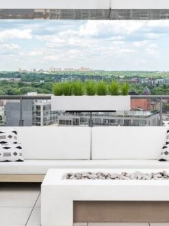 Veradek Metallic Series Railing Planters -Garden Supplies Sales 8611612 27v