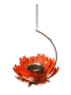 Desert Steel Sunset Peony Bird Feeder -Garden Supplies Sales 8611637 02v