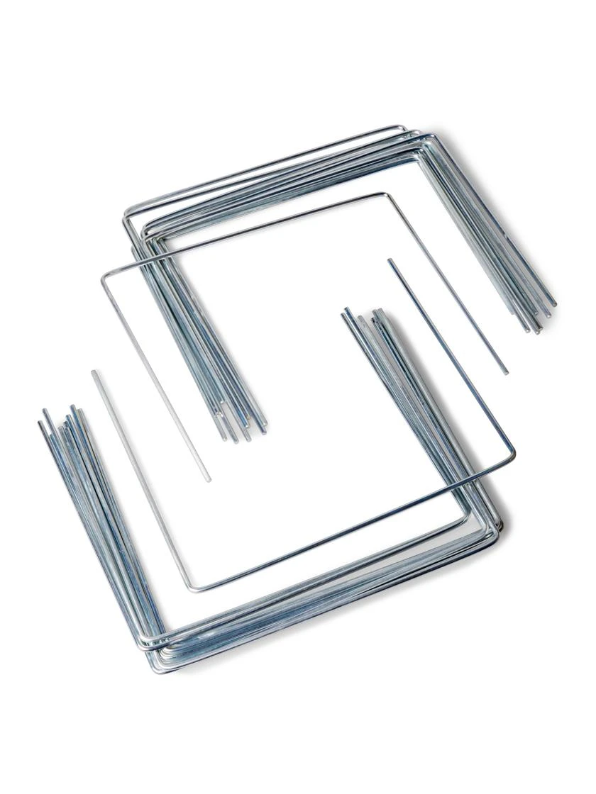 Earth Staples 9.33" Wide X 7.33" High, Set Of 20 4 Earth Staples 9.33" Wide X 7.33" High, Set Of 20 - Image 2