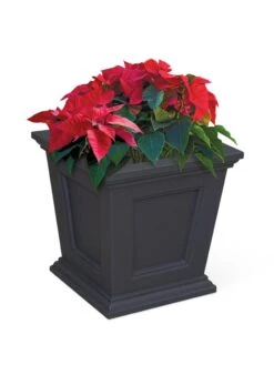 Fairfield Self-Watering Square Planter, 16” X 16” -Garden Supplies Sales 8611695 13V tif