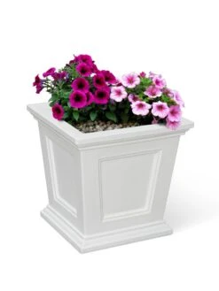 Fairfield Self-Watering Square Planter, 16” X 16” -Garden Supplies Sales 8611695 16V tif