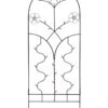 Achla Primrose Trellis & Side Panels -Garden Supplies Sales 8611800 01v achla primrose trellis and side panels black powder coated wrought iron