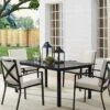 Crosley Kaplan Dining Set 2 Crosley Kaplan Dining Set -Garden Supplies Sales 8611954 14v kaplan 5pc outdoor dining set table and 4 chairs
