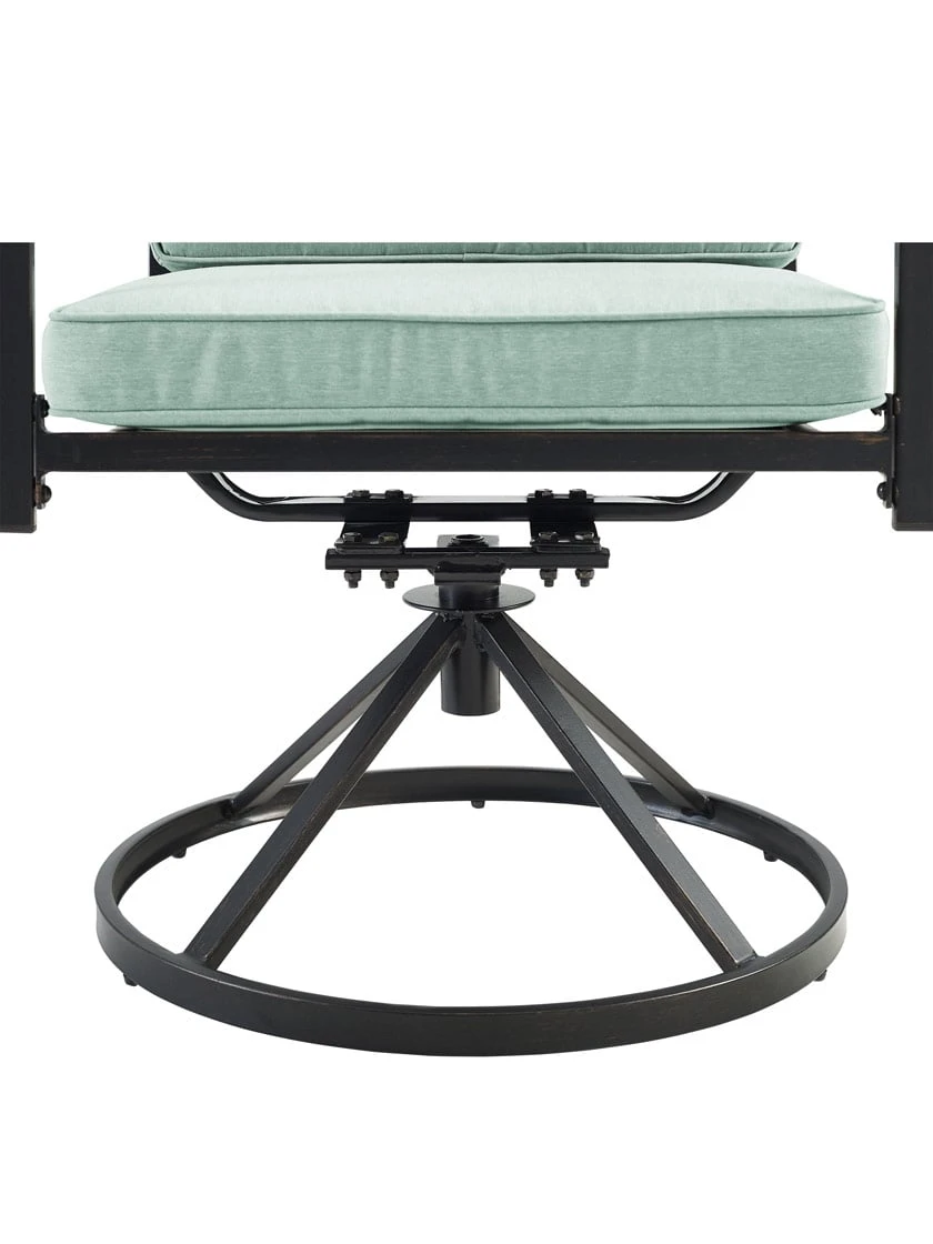 Crosley Kaplan 5Pc Outdoor Dining Set With Swivel Chairs 11 Crosley Kaplan 5Pc Outdoor Dining Set With Swivel Chairs - Image 9