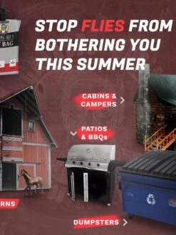 Grandpa Gus's Fly Bags, Set Of 6 -Garden Supplies Sales 8611978 03V tif