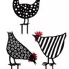 Chicken Friends Garden Stakes Set 1 Chicken Friends Garden Stakes Set -Garden Supplies Sales 8612016 4547 chicken friends garden stakes set