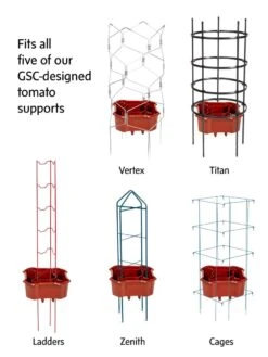 Deluxe Tomato Halos, Set Of 2 -Garden Supplies Sales 8612045 support composite tif