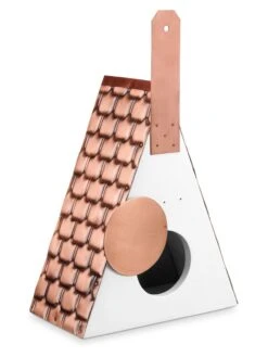 Swiss Chalet Bird House With Copper Roof 8 Swiss Chalet Bird House With Copper Roof -Garden Supplies Sales 8612196 02v