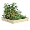 Pine Raised Garden Beds, 4'x4' -Garden Supplies Sales 8612249 02v pine raised garden bed 4x4 feet