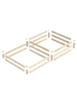 2-Tier Pine Raised Garden Bed, 4'x8' 10 2-Tier Pine Raised Garden Bed, 4'x8' -Garden Supplies Sales 8612253 01v