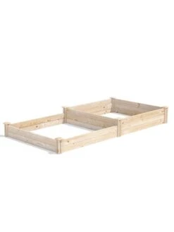 2-Tier Pine Raised Garden Bed, 4'x8' 9 2-Tier Pine Raised Garden Bed, 4'x8' -Garden Supplies Sales 8612253 03v