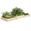 Tall 2-Tier Pine Raised Garden Bed, 4'x12' -Garden Supplies Sales 8612258 02v tall 2 tier pine raised garden bed 4x12 feet