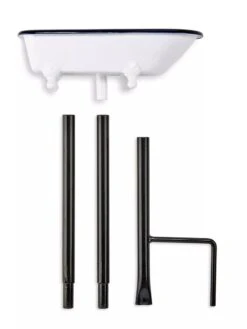 White Enamel Bathtub Birdbath -Garden Supplies Sales 8612266 05V jpeg