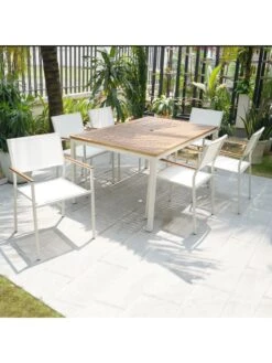 Braylee 7 Pc Outdoor Dining Set 7 Braylee 7 Pc Outdoor Dining Set -Garden Supplies Sales 8612276 02v