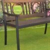 Gramercy Outdoor Metal Bench -Garden Supplies Sales 8612281 03v gramercy outdoor metal bench
