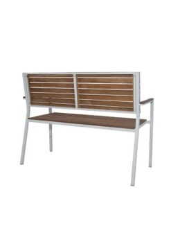 Braylee Metal And Wood Garden Bench -Garden Supplies Sales 8612284 02v