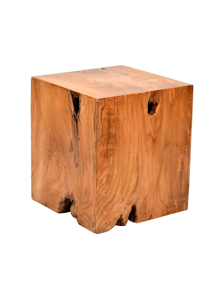 Vico Teak Root Outdoor Side Table 4 Vico Teak Root Outdoor Side Table - Image 2