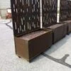 Nice Corten Trough Planters With Privacy Screen -Garden Supplies Sales 8612382 02V jpg