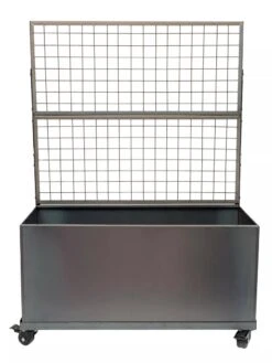 Nice Corten Trough Planters With Trellis -Garden Supplies Sales 8612395 01V jpg