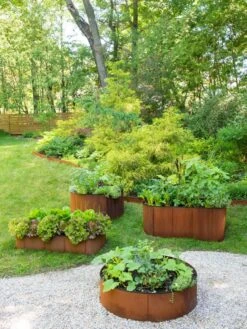 Birdies™ Corten Steel Round Raised Beds -Garden Supplies Sales 8612422 0261 tif