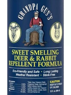 Grandpa Gus's Deer & Rabbit Repellent Spray -Garden Supplies Sales 8612427 03V 3 4