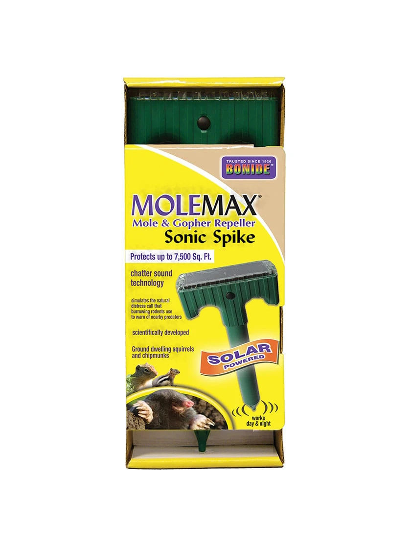 Bonide® Molemax Sonic Solar Spike 3 Bonide® Molemax Sonic Solar Spike
