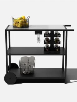 Veradek Stainless Steel Outdoor Kitchen Series Bar Cart -Garden Supplies Sales 8612470 19v