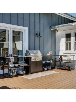 Veradek Stainless Steel Outdoor Kitchen Series Bar Cart -Garden Supplies Sales 8612471 12v 1