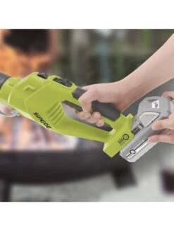 Sun Joe® 24-Volt 2.0Ah Cordless Elec. 1292-Degree Fire Starter, For Charcoal Grills -Garden Supplies Sales 8612520 07v