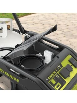 Sun Joe® 4,100/3,300-Running Watt Propane Powered Portable Generator W/24VBattery Starter -Garden Supplies Sales 8612525 05v
