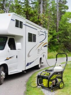 Sun Joe® 4,100/3,300-Running Watt Propane Powered Portable Generator W/24VBattery Starter -Garden Supplies Sales 8612525 07v