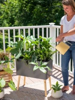 Ava Self-Watering Rectangular Planter -Garden Supplies Sales 8612691 0011 1