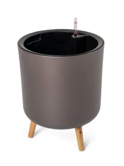 Ava Self-Watering Round Planter 15 Ava Self-Watering Round Planter -Garden Supplies Sales 8612692 298 ava self watering round planter coffee