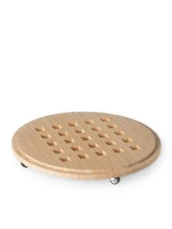 Bamboo Plant Caddy Round, 15.75" 10 Bamboo Plant Caddy Round, 15.75" -Garden Supplies Sales 8612716 204 tif