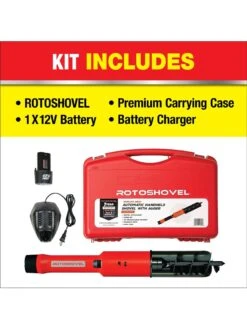 Rotoshovel Battery-Operated Garden Auger -Garden Supplies Sales 8612719 07v