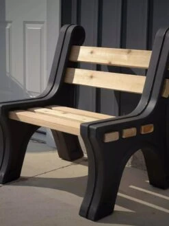 Custom Length Lightweight Indoor Or Outdoor Bench Ends 13 Custom Length Lightweight Indoor Or Outdoor Bench Ends -Garden Supplies Sales 8612857BK 09V tif