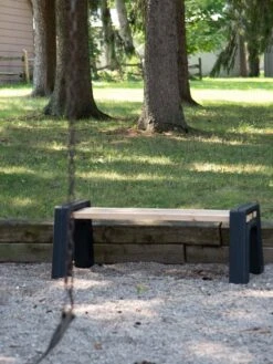 Custom Length Lightweight Indoor Or Outdoor Backless Bench Ends -Garden Supplies Sales 8612858bk 16v