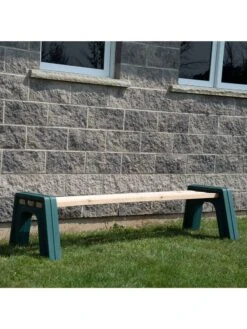 Custom Length Lightweight Indoor Or Outdoor Backless Bench Ends -Garden Supplies Sales 8612858gr 05v