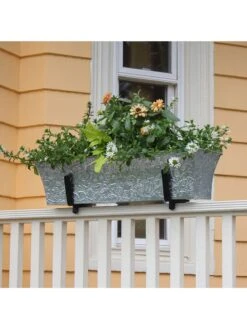 Achla Designs Handrail Flowerbox Bracket Kit For Rail 10 Achla Designs Handrail Flowerbox Bracket Kit For Rail -Garden Supplies Sales 8612883 03v