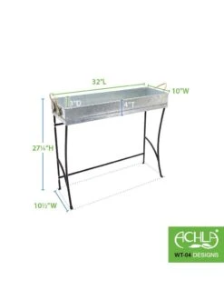 Achla Designs Trestle Plant Stand -Garden Supplies Sales 8612887 02v