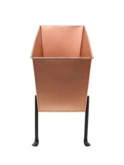 Achla Designs Copper Flower Box With Folding Stand -Garden Supplies Sales 8612914 03v