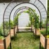 2’ X 4’ Arch Trellis For Planter Boxes -Garden Supplies Sales 8612976 0414 arch trellis for 2 foot x 4 foot planter box
