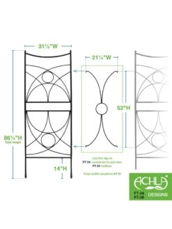 Achla Aurora Trellis Center Link -Garden Supplies Sales 8612993 02v